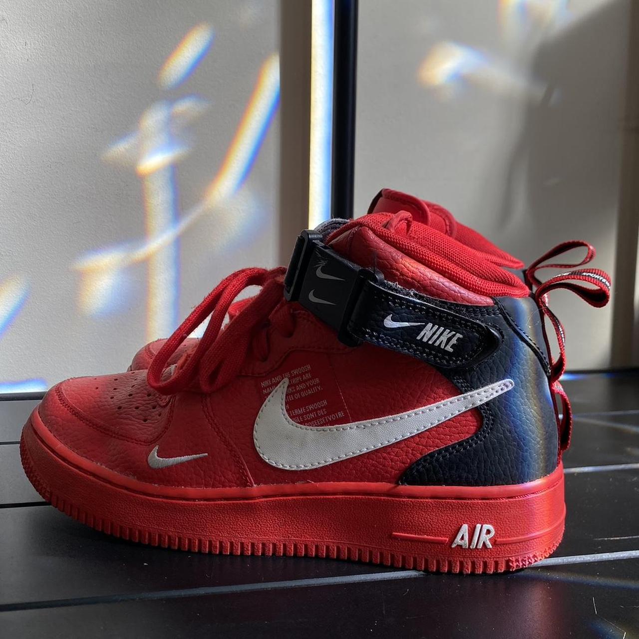 Cheap nike air force 1 mid utility red Top Sellers Black Friday