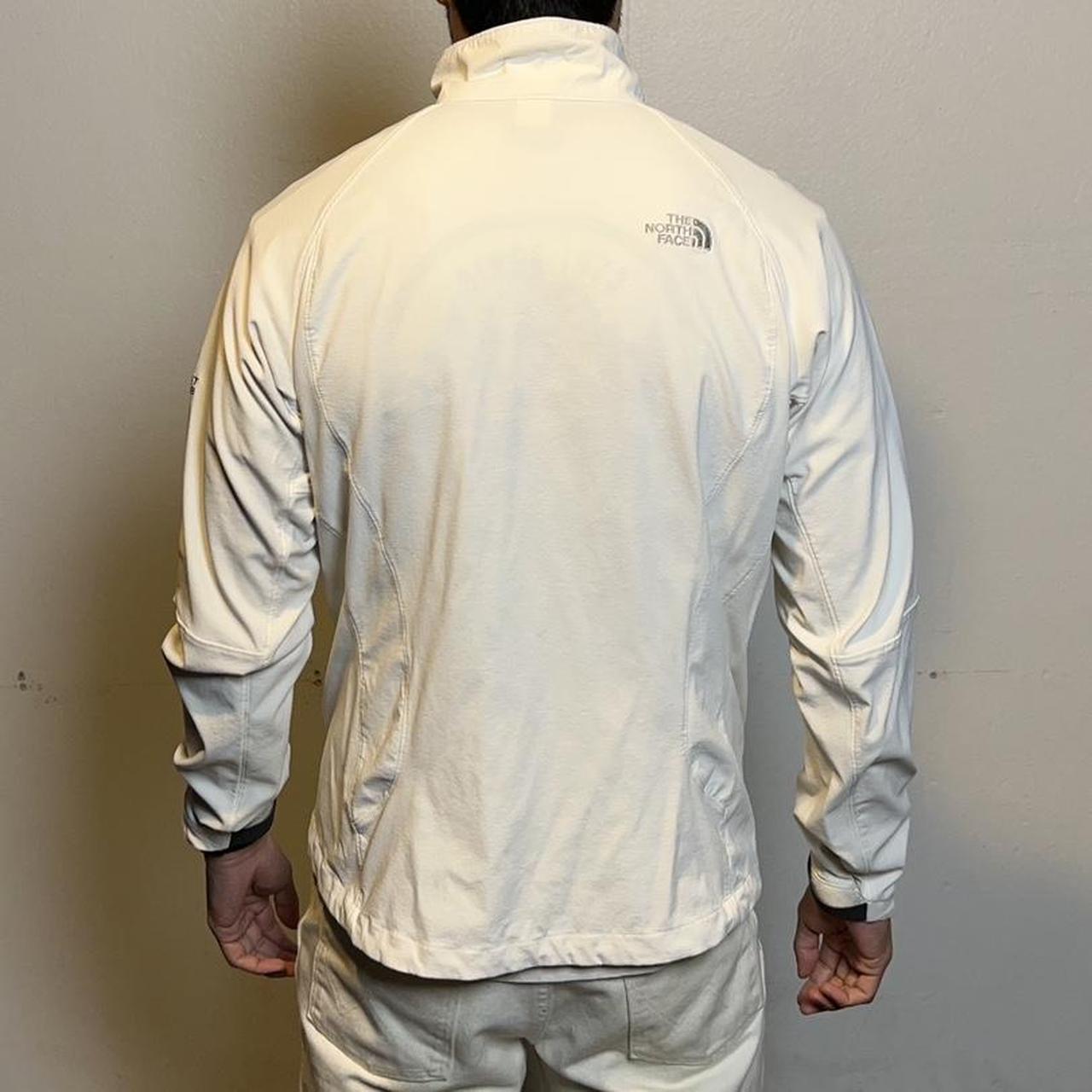 The North Face Women's White Jacket Depop