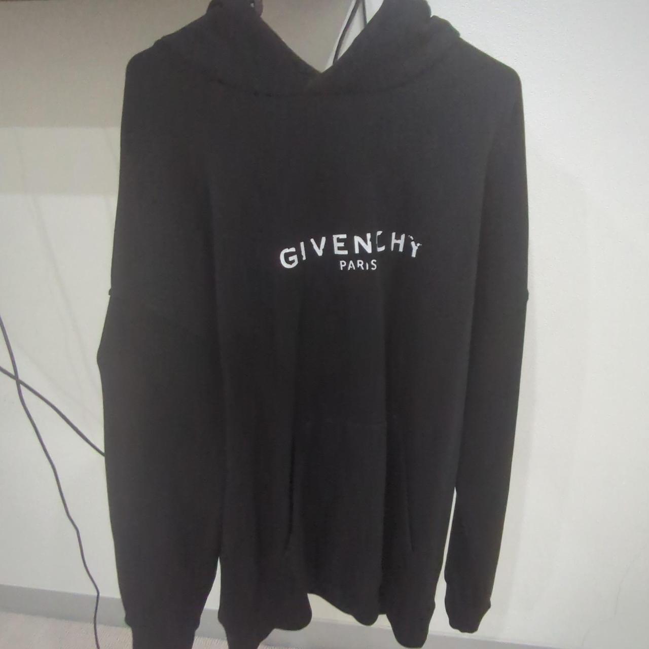 Men's Large All Black Givenchy Hoodie, never worn,... - Depop