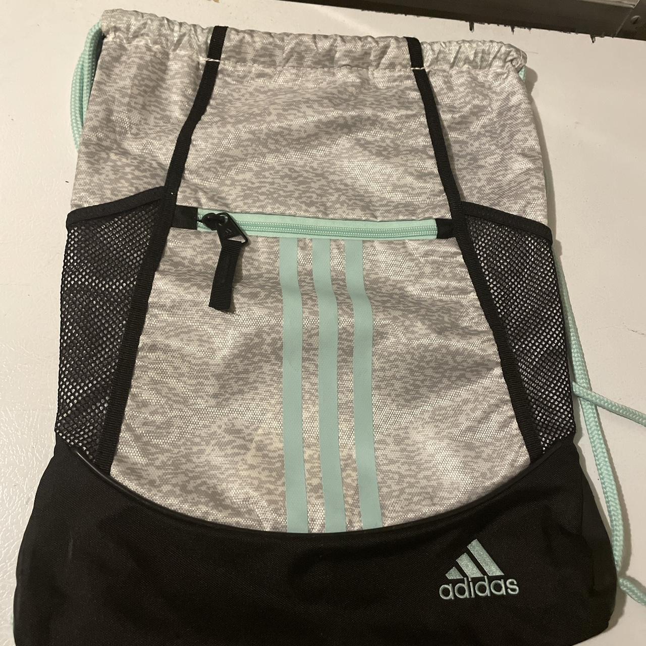 Adidas alliance drawstring backpack on sale