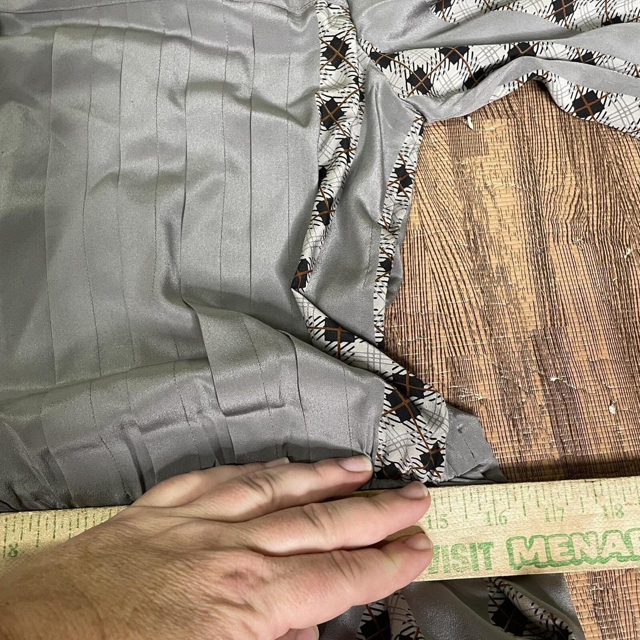 Albert Nipon Women's Dress - Grey/White - 4 – VIN… - image 7