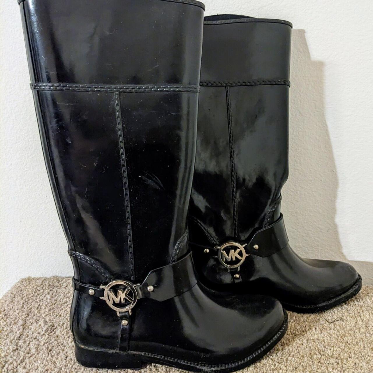 Michael kors tall rain boots best sale