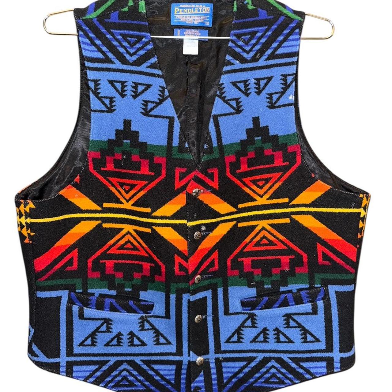 Pendleton Men's Vest - Multi/Blue - L – Pendleton… - image 1