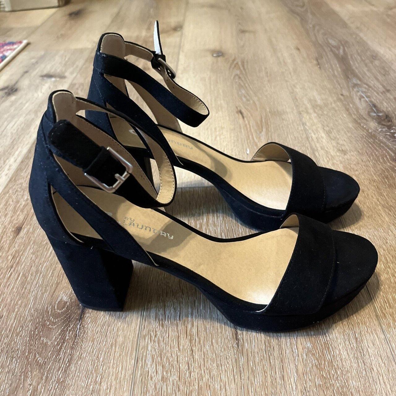 CL By Chinese Laundry Womens Black Platform Go