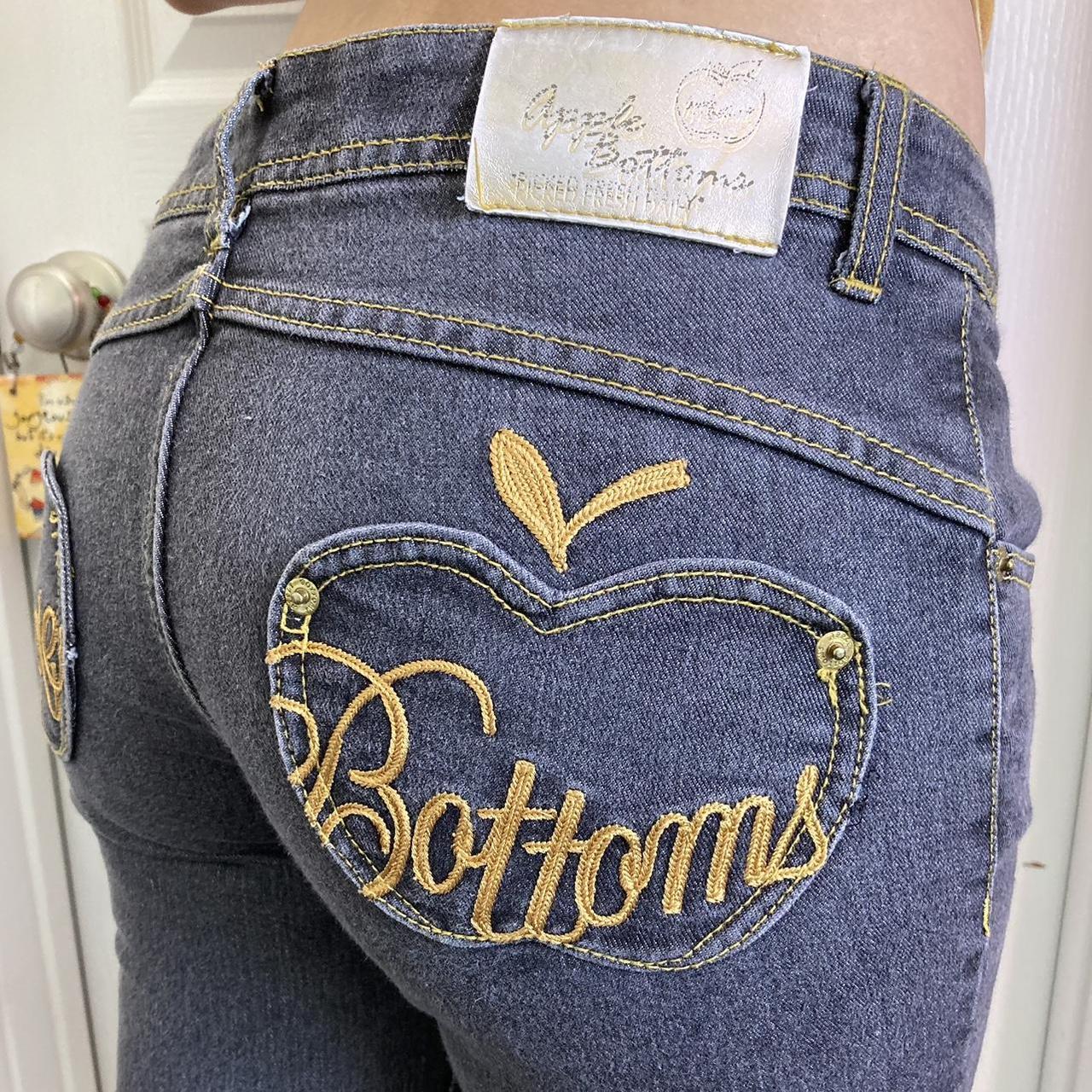 Apple Bottom Jeans What A Wonderful World Original Vintage Apple Bottom Jeans - Depop
