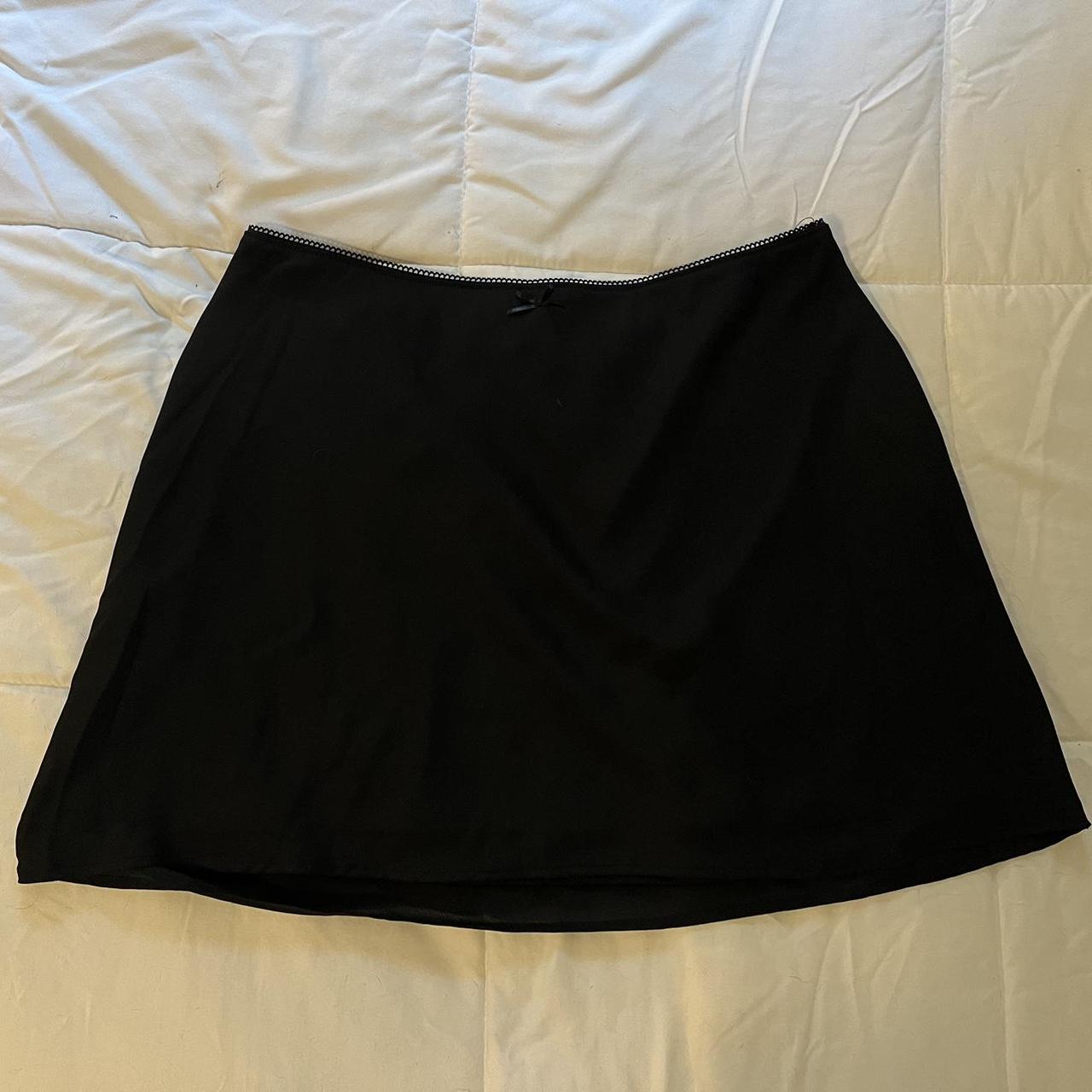 never worn target wild fable black mini skirt with... - Depop