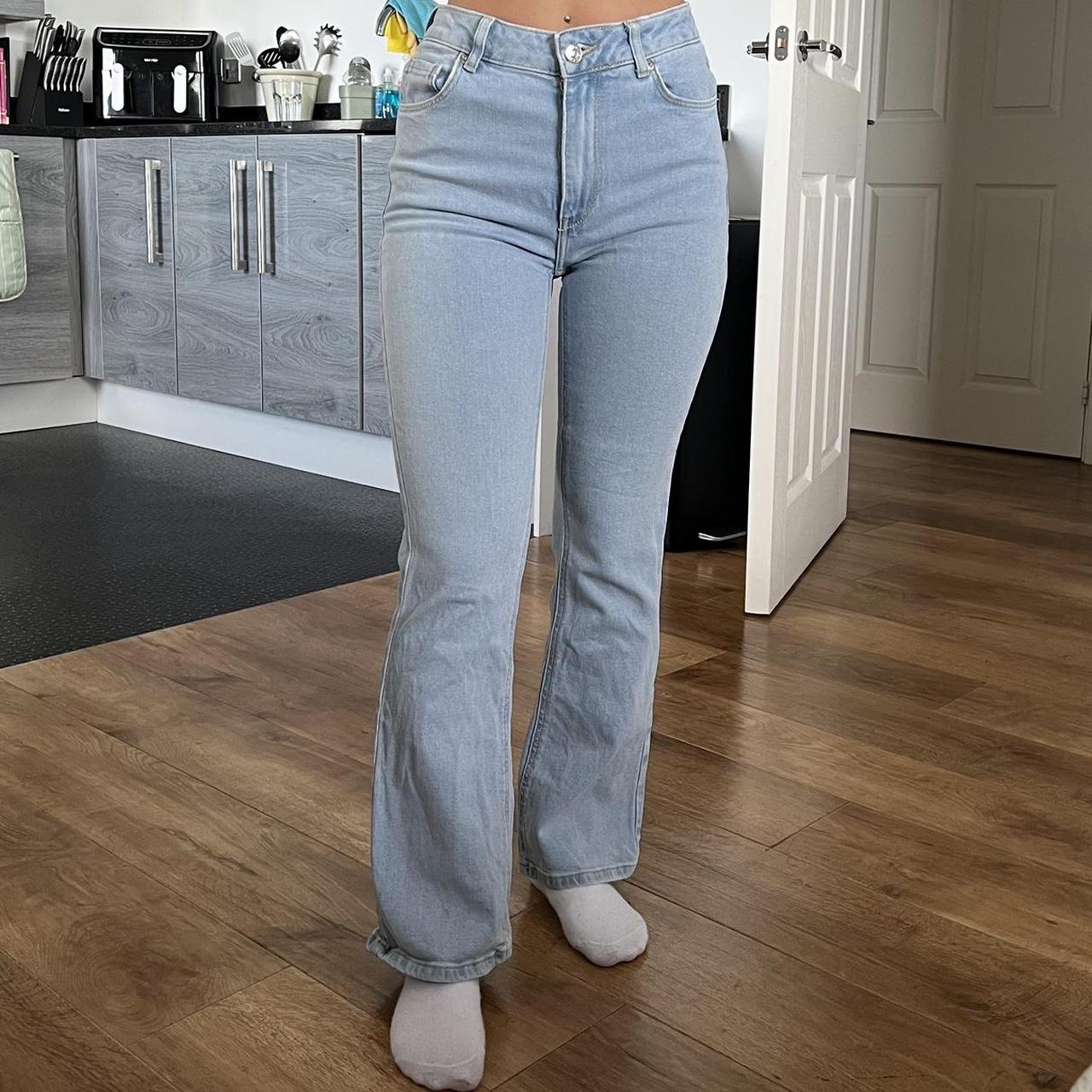 New Look 915 Brooke Light Blue Flared Jeans • Size... - Depop