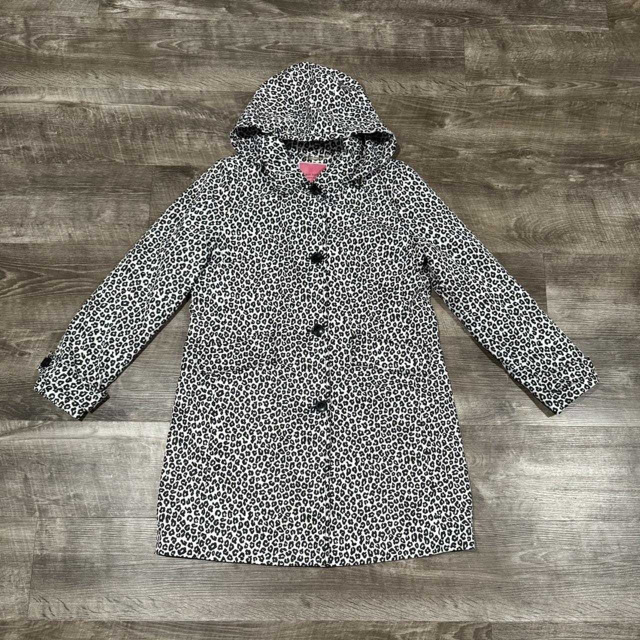 Kate Spade Jacket Women s M Leopard Trench Coat. Depop