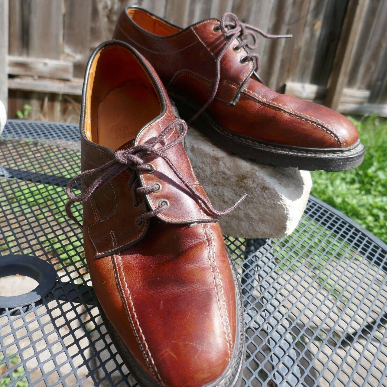 Allen Edmonds Mapleton outlets Brown Shoes Size 9.5 9 1/2 3E Extra Triple Wide