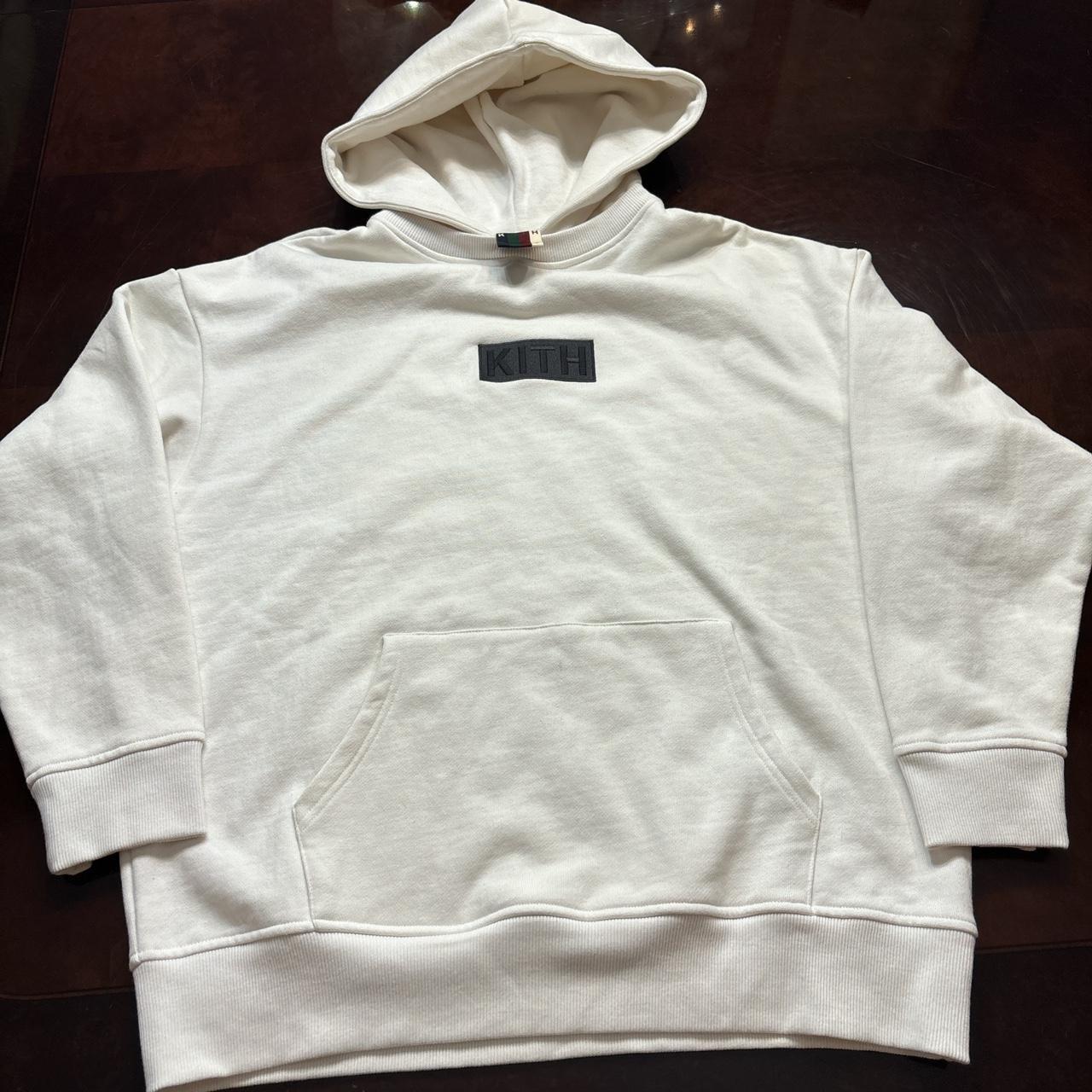 Kith white hoodie best sale