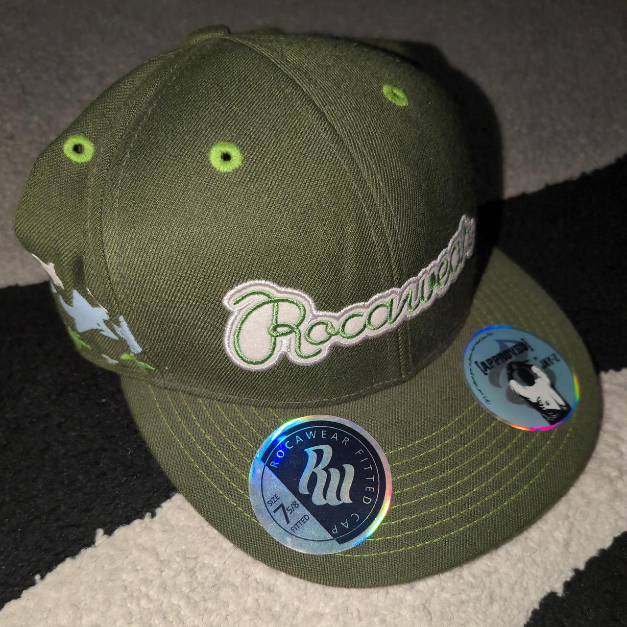 Jay Z Rocawear Hat Rocawear Fitted Hat Mens SZ 1/2 Adult NEW Jay