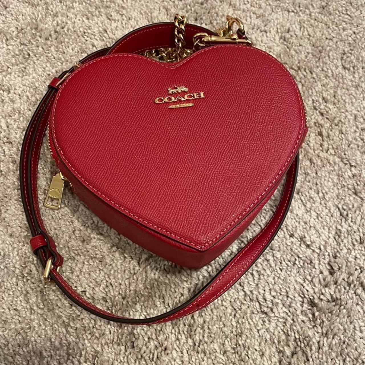 Coach Heart newest Crossbody In Colorblock