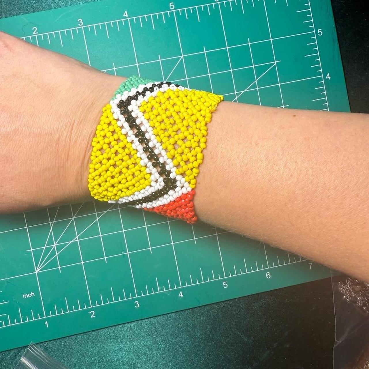 Source Unknown Women's Bracelet - Yellow/White – … - image 3