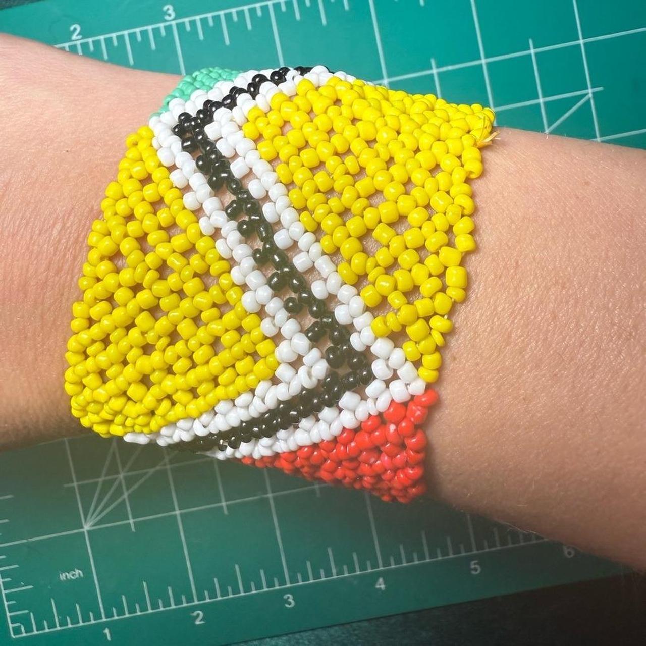 Source Unknown Women's Bracelet - Yellow/White – … - image 1