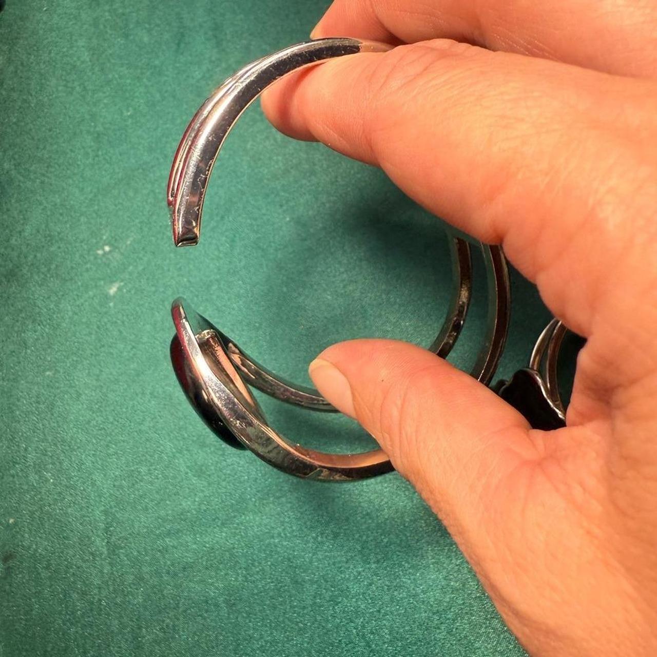 Source Unknown Women's Bracelet - Black/Silver – … - image 7