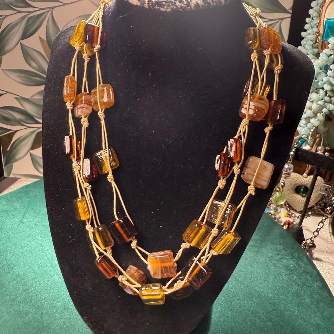 Source Unknown Women's Necklace - Brown – Source … - image 1