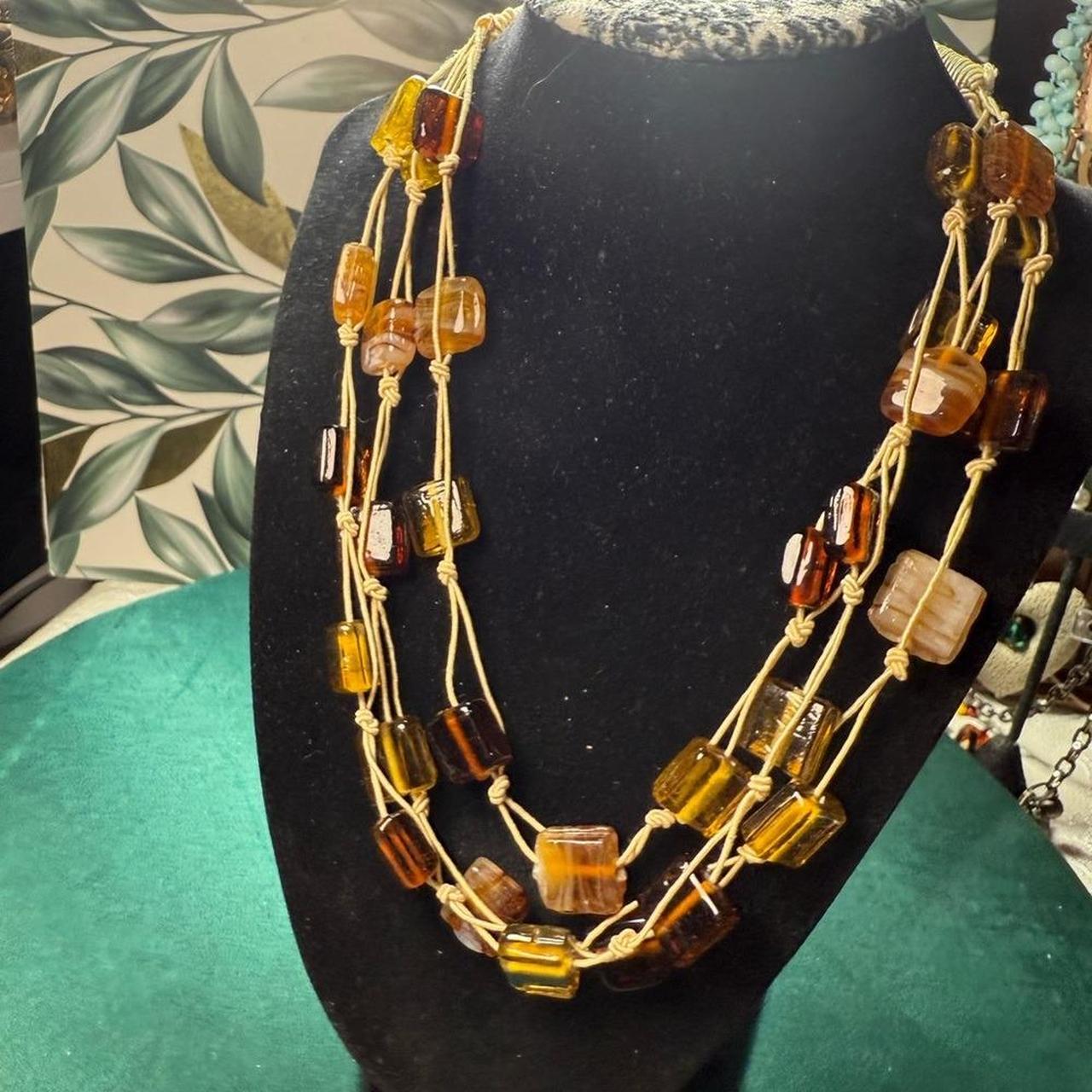 Source Unknown Women's Necklace - Brown – Source … - image 3