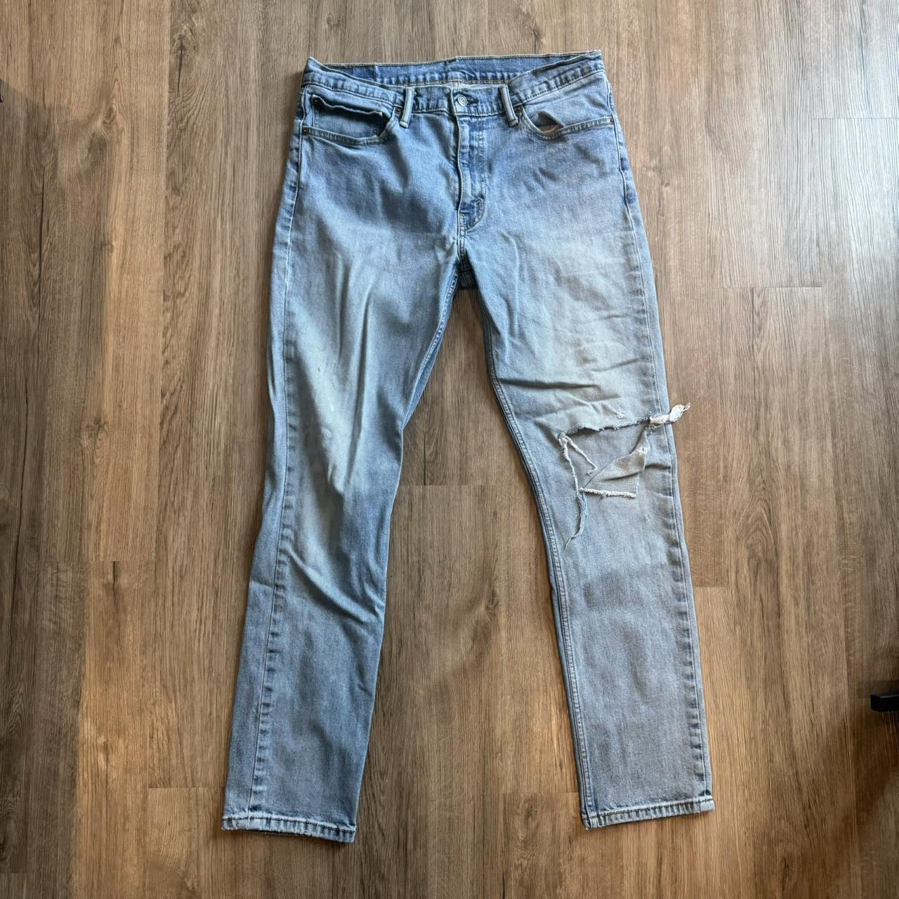 Levi s 511 Distressed Slim Fit Jeans W36 L32 Great. Depop