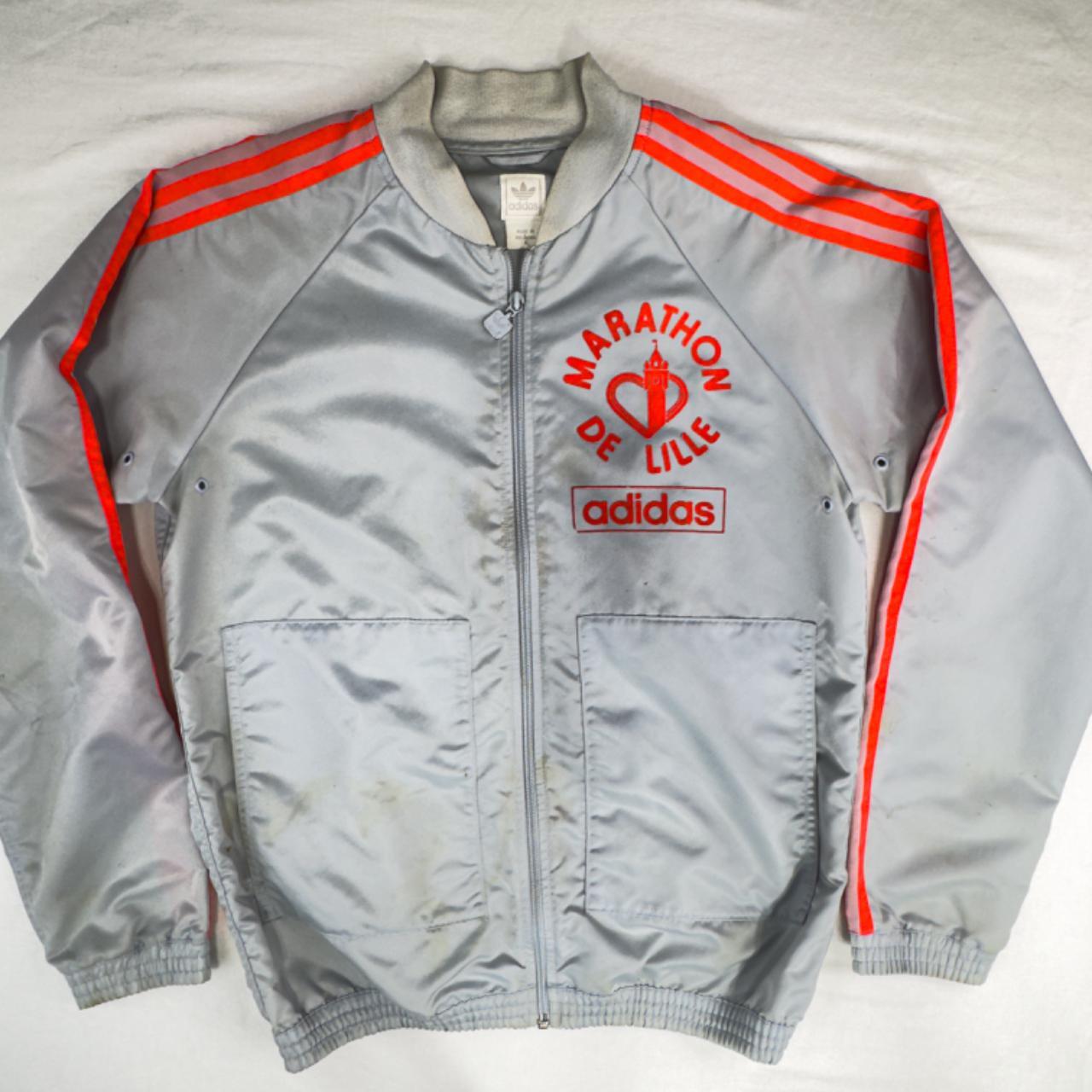 VINTAGE MARATHONE DE LILLE 80 S ADIDAS TRACK JACKET