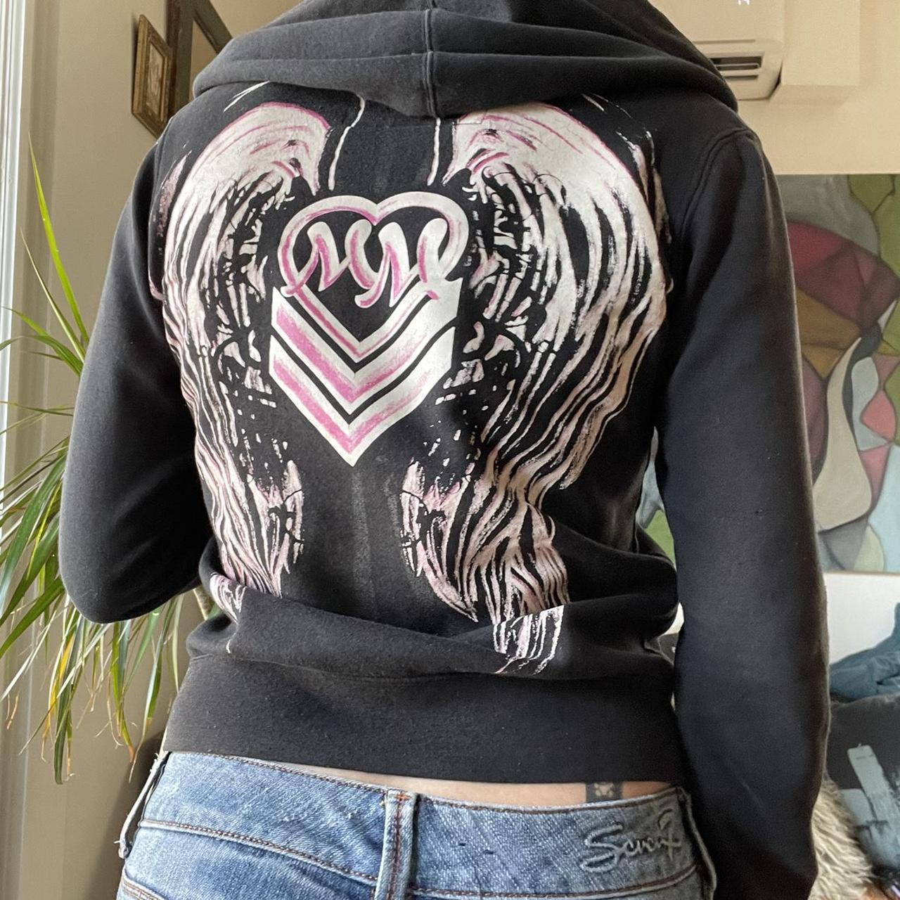 Metal Mulisha Y2K Graphic Zip Up Jacket 🔊 some... - Depop