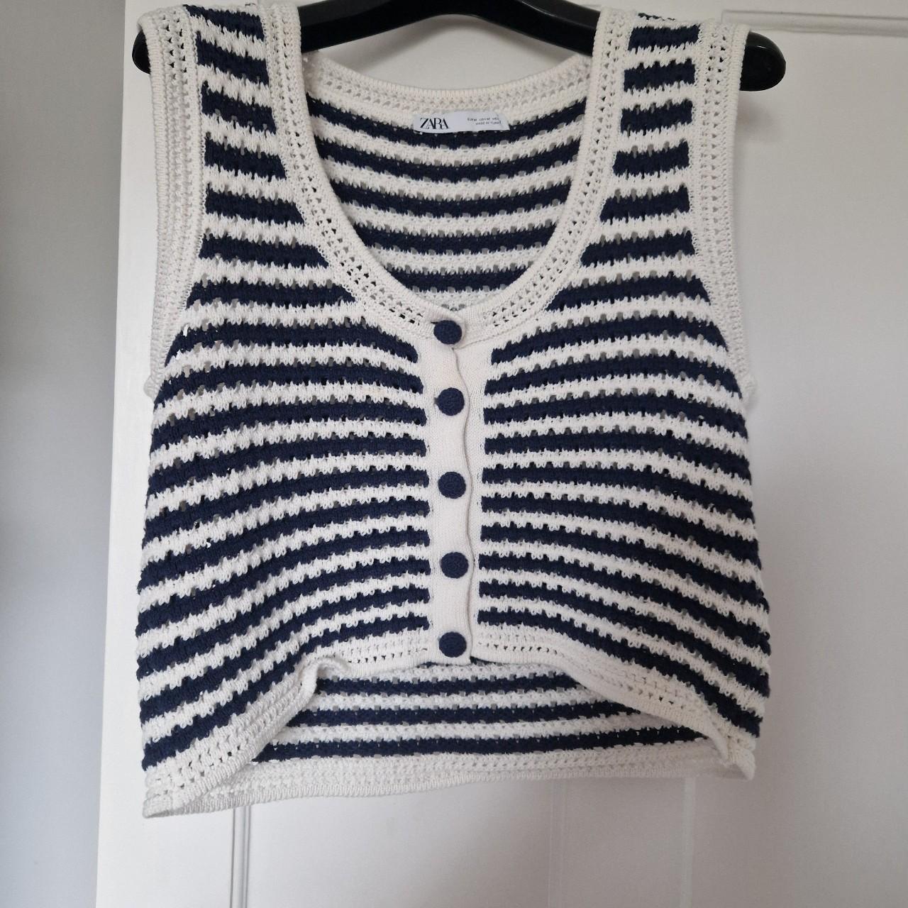 Knit sweater vest Depop - Main Image