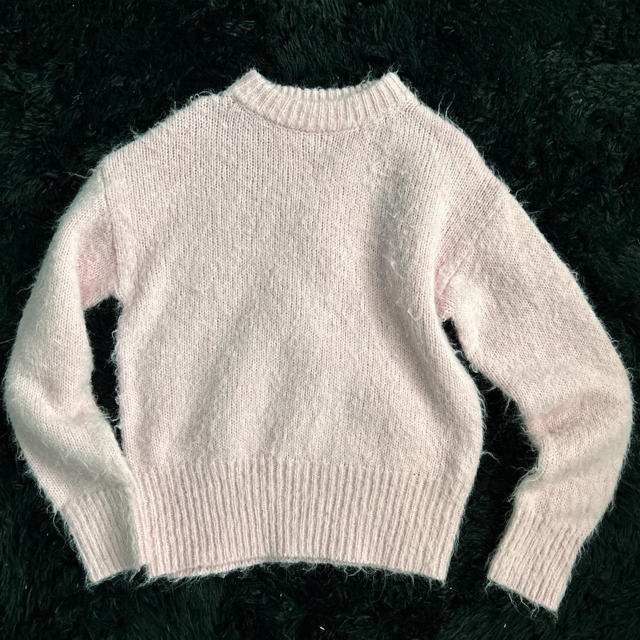 A New Day Pink Fuzzy Sweater Size small Super. Depop