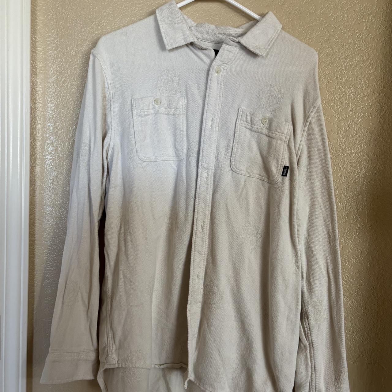 Vans Men's Shirt Cream/White L – Vans X Kyle walker mens