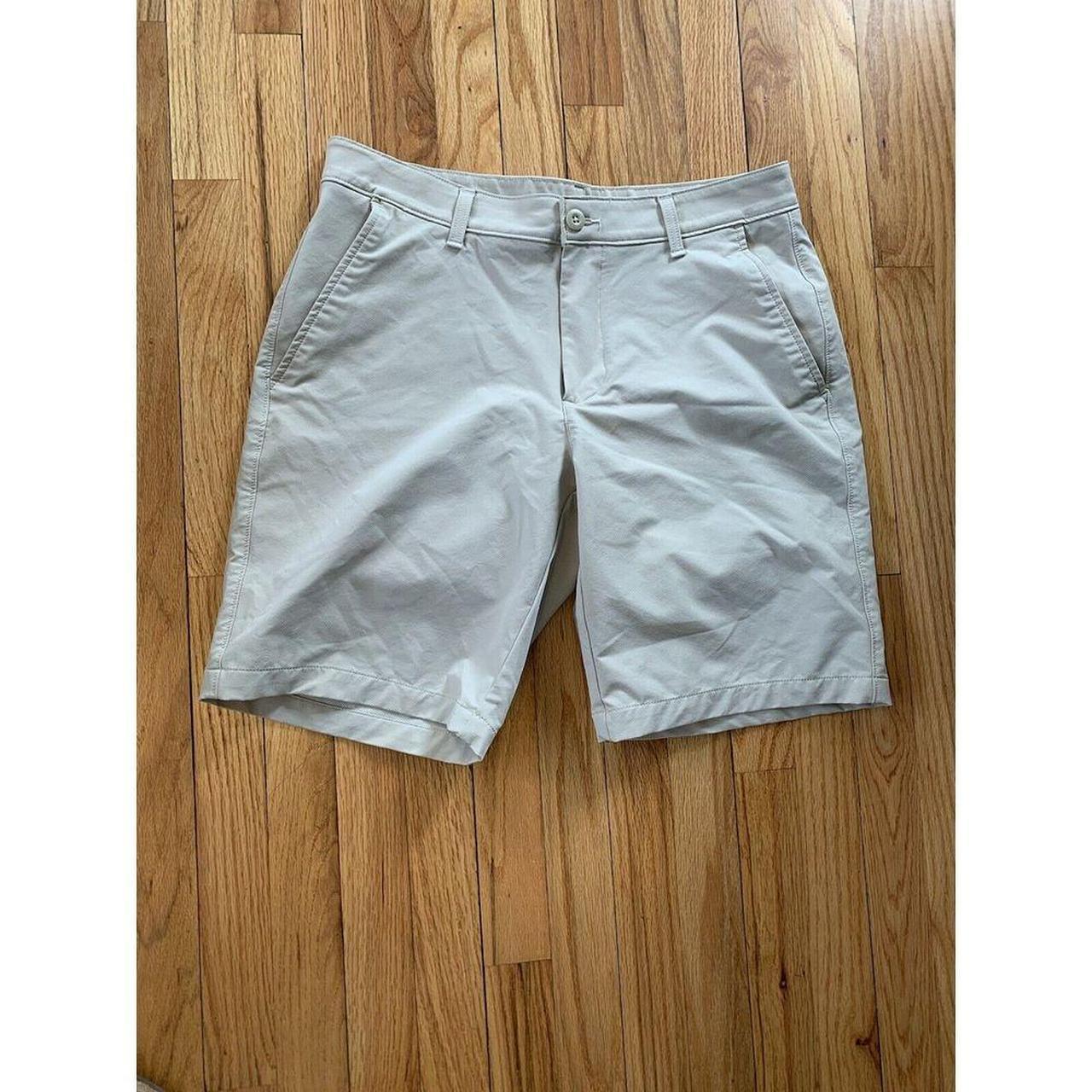 Under Armour Shorts Mens 34 Beige Chino Golf Casual. Depop