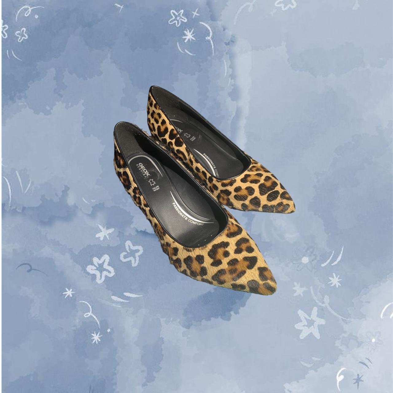 Geox leopard print shoes on sale