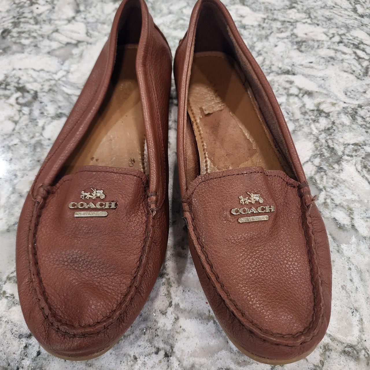 Shops coach penny loafers