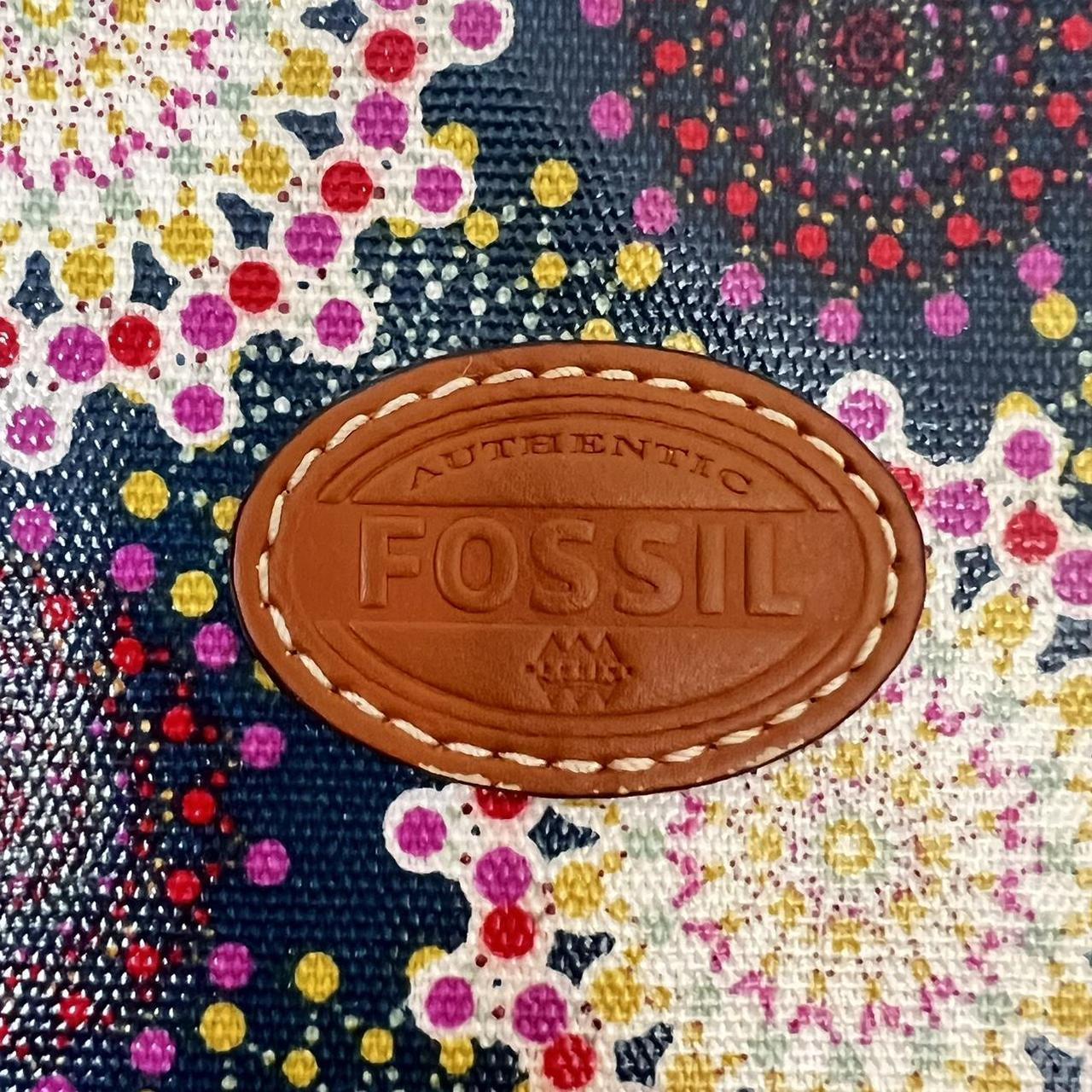 Fossil Women's Wallet - Blue/Multi – Fossil Keype… - image 3