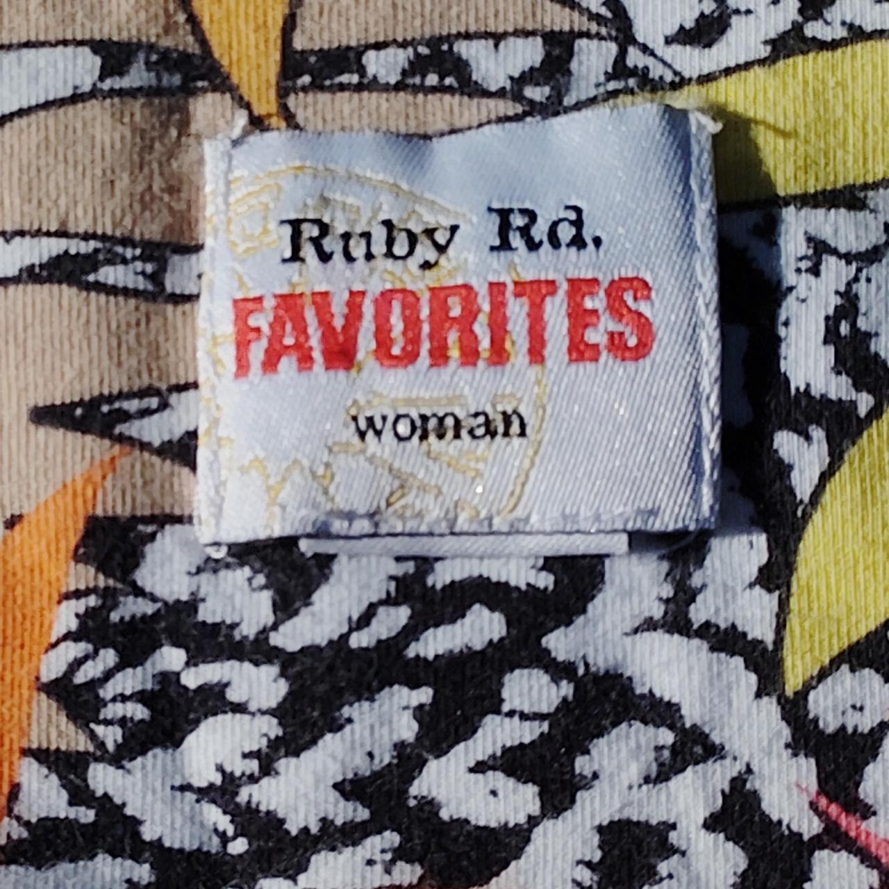 Ruby Rd. Women's Dress - Multi/Black - L – Ruby R… - image 1