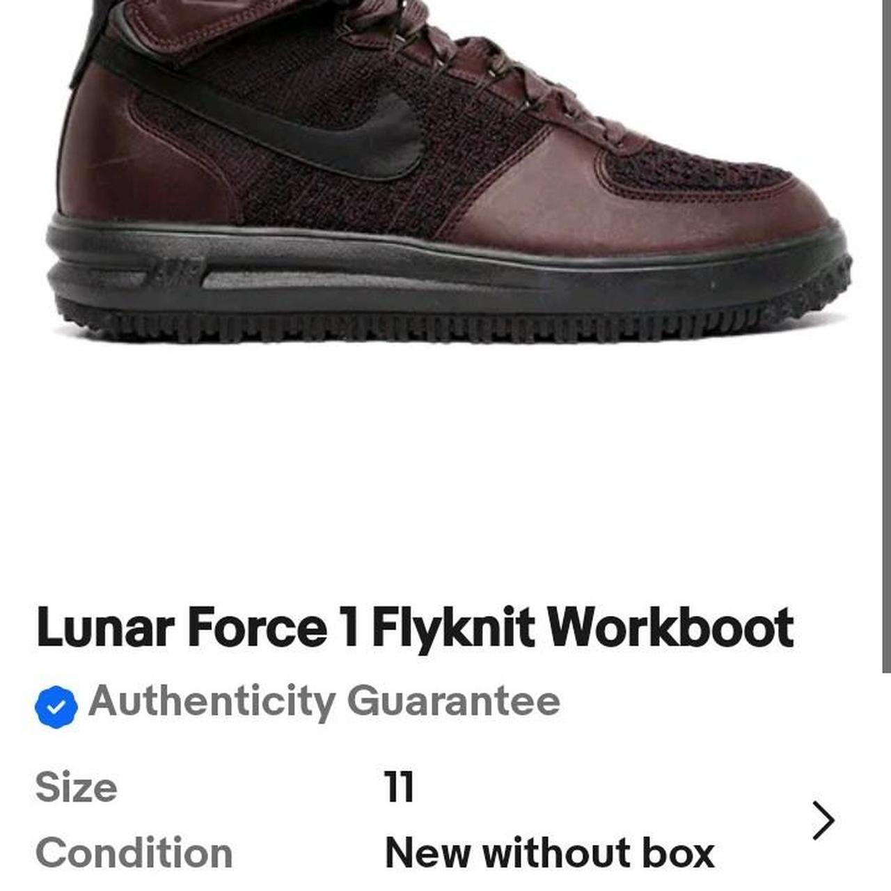 RARE size 11 Nike 'Lunar Force 1'