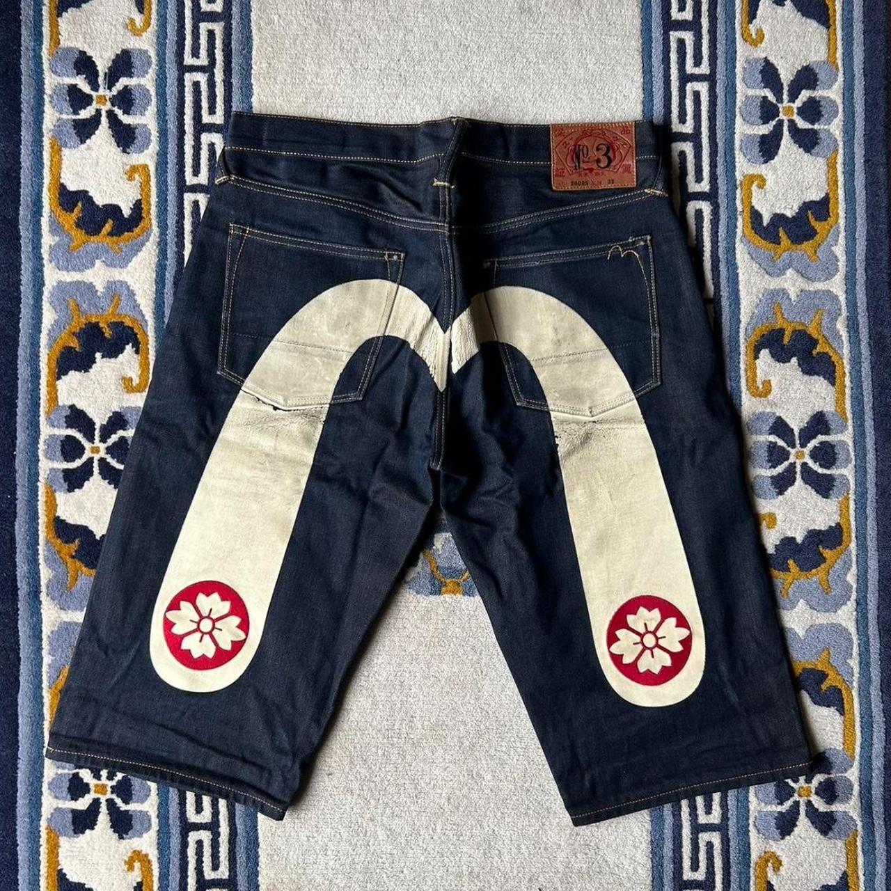 Evisu Daicock Y2K Jorts SIZE: W31 Length: | Depop