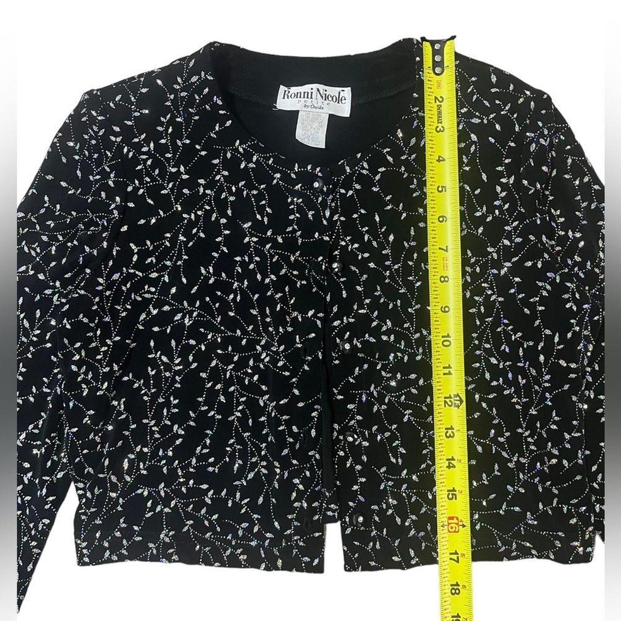 Source Unknown Women's Cardigan - Black/Silver - … - image 6