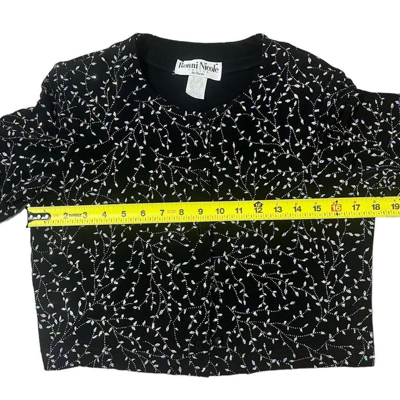 Source Unknown Women's Cardigan - Black/Silver - … - image 7