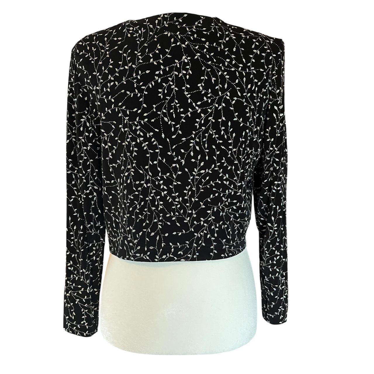 Source Unknown Women's Cardigan - Black/Silver - … - image 2