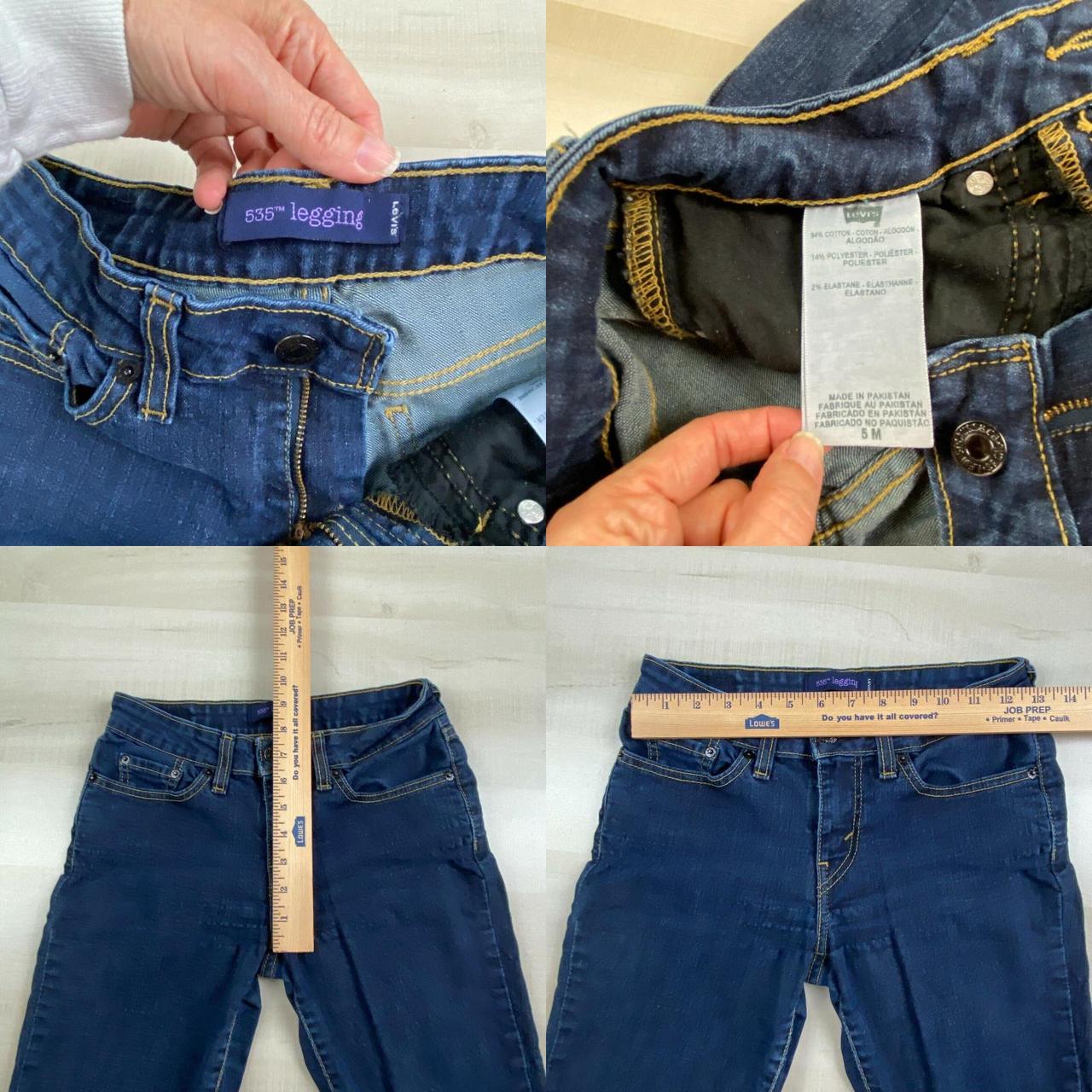 LEVIS 535 WOMENS SKINNY JEANS 5 JUNIORS DENIM. Depop