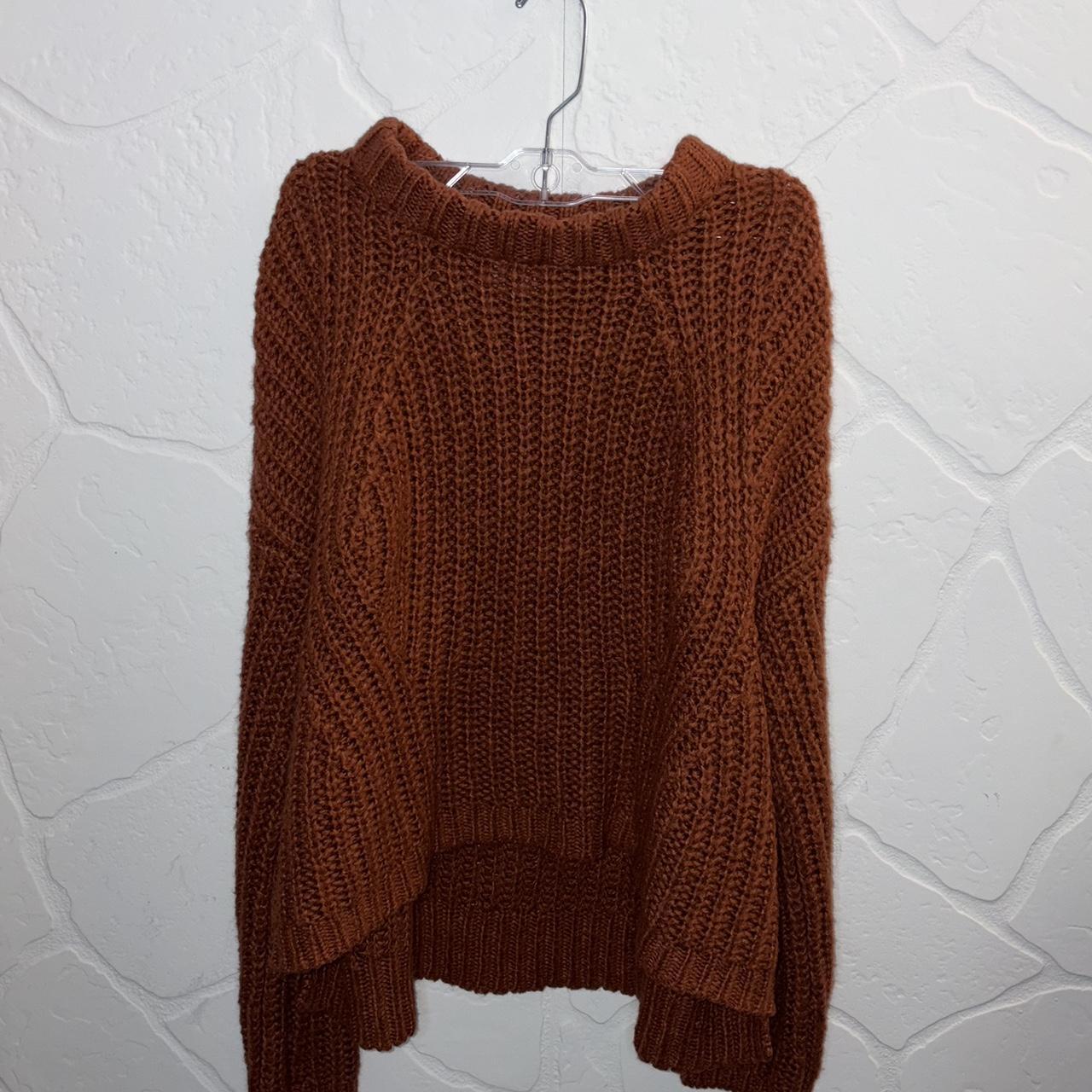 Universal Thread Women's Sweater - Orange/Brown -… - image 1