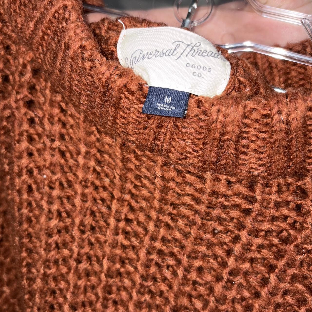 Universal Thread Women's Sweater - Orange/Brown -… - image 3