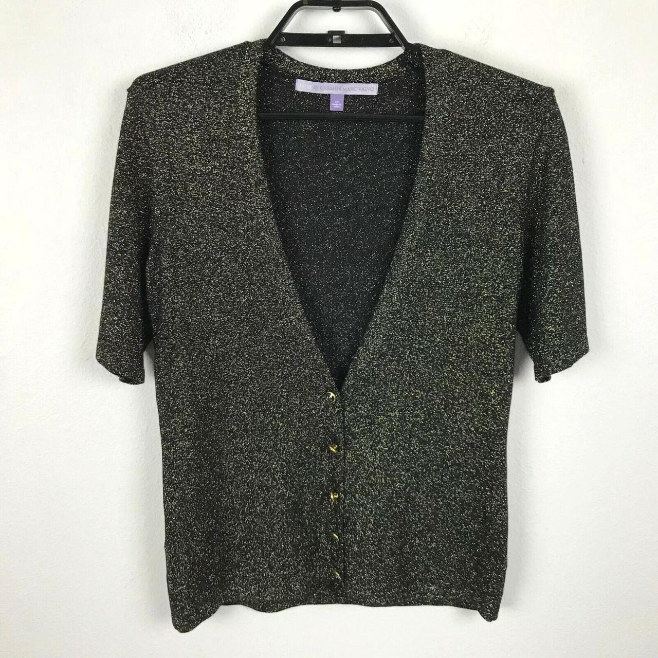 Carmen marc valvo cardigan best sale