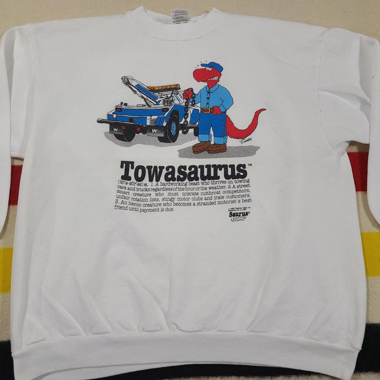 トップス 90s Towasourus Dinosaur Sweatshirt 90s Towasourus Dinosaur Sweatshirt 【公式通販】