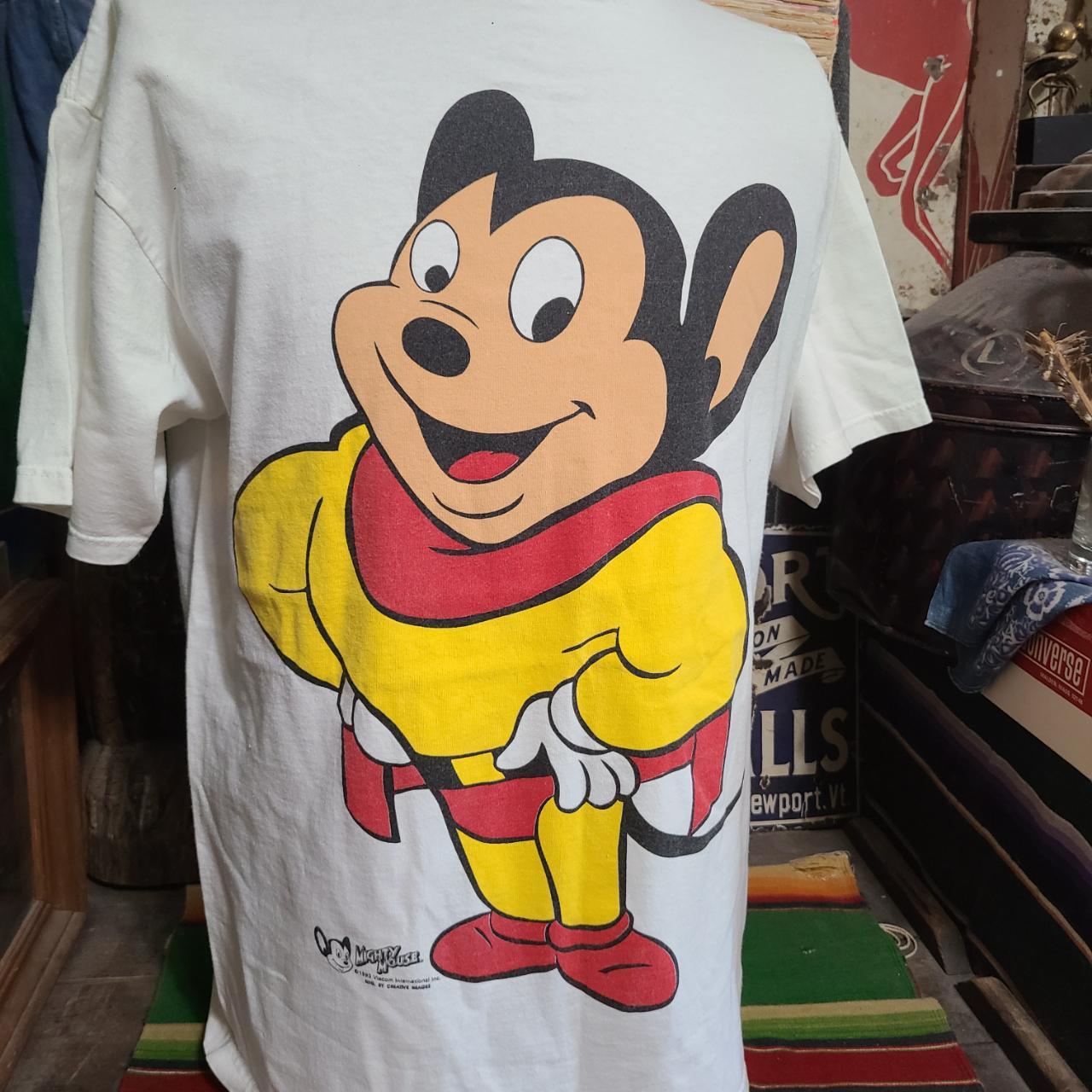 Vintage 1993 Mighty Mouse Cartoon Super hero tv show | Depop