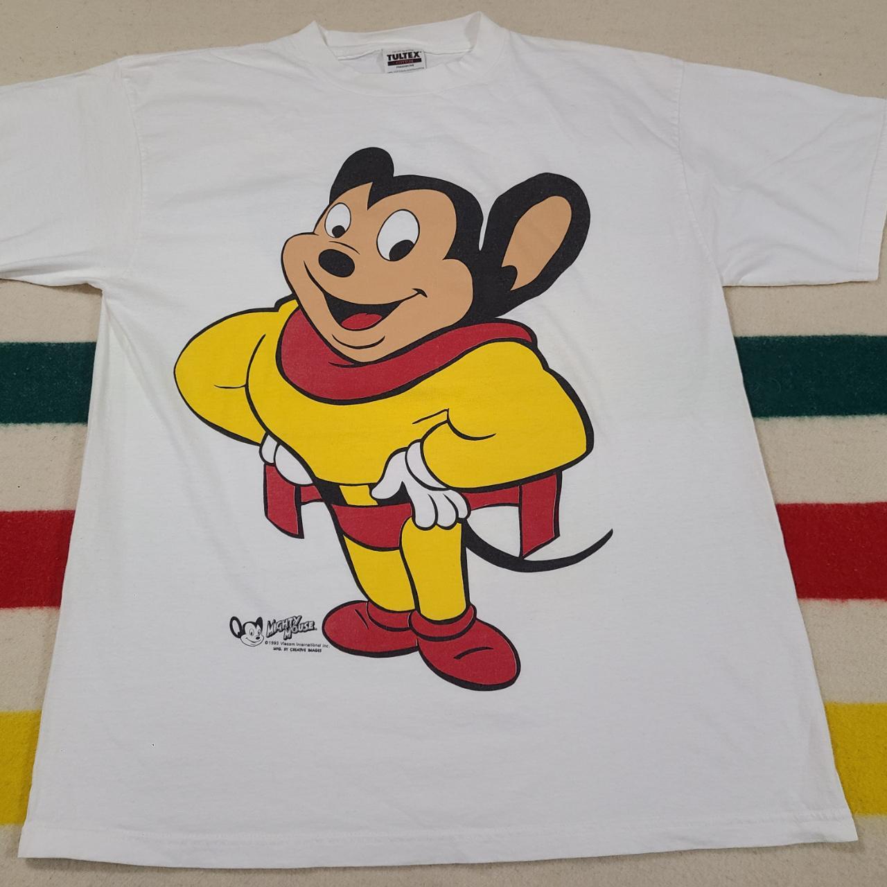 Vintage 1993 Mighty Mouse Cartoon Super hero tv show | Depop