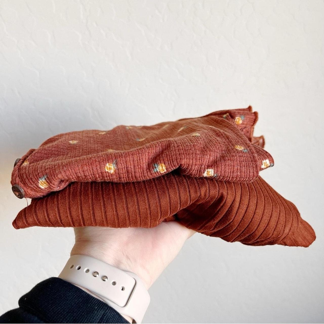 Source Unknown Women's Blouse - Brown - M – Bundl… - image 1