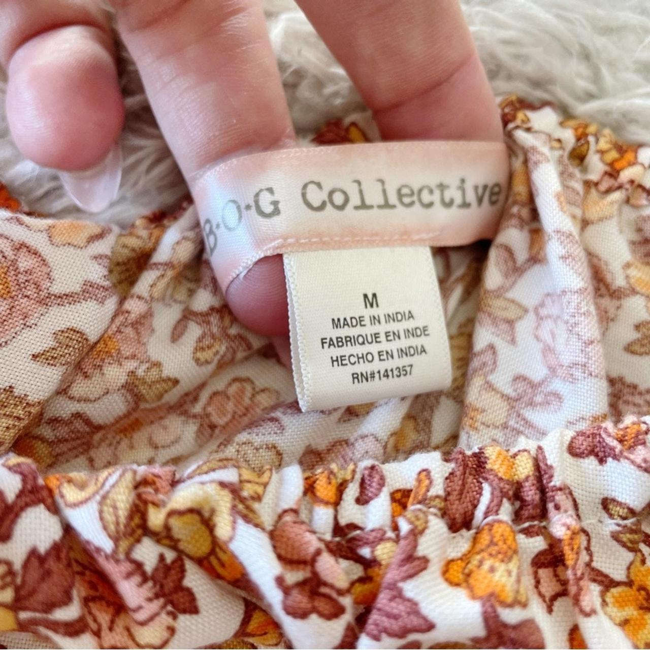 Source Unknown Women's Crop top - Orange/Tan - M … - image 2