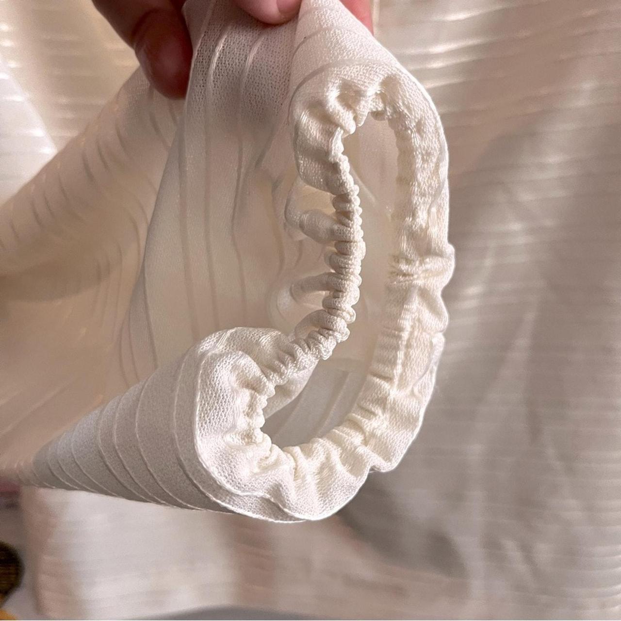 Source Unknown Women's Blouse - Cream - M – Vinta… - image 5