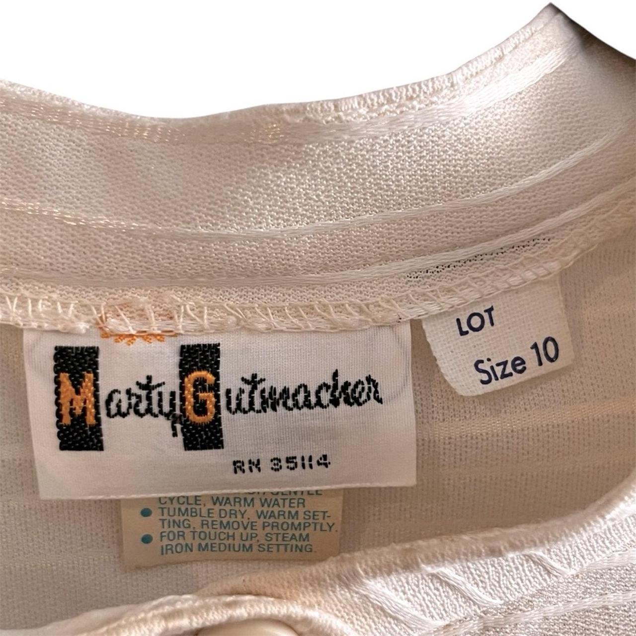 Source Unknown Women's Blouse - Cream - M – Vinta… - image 2