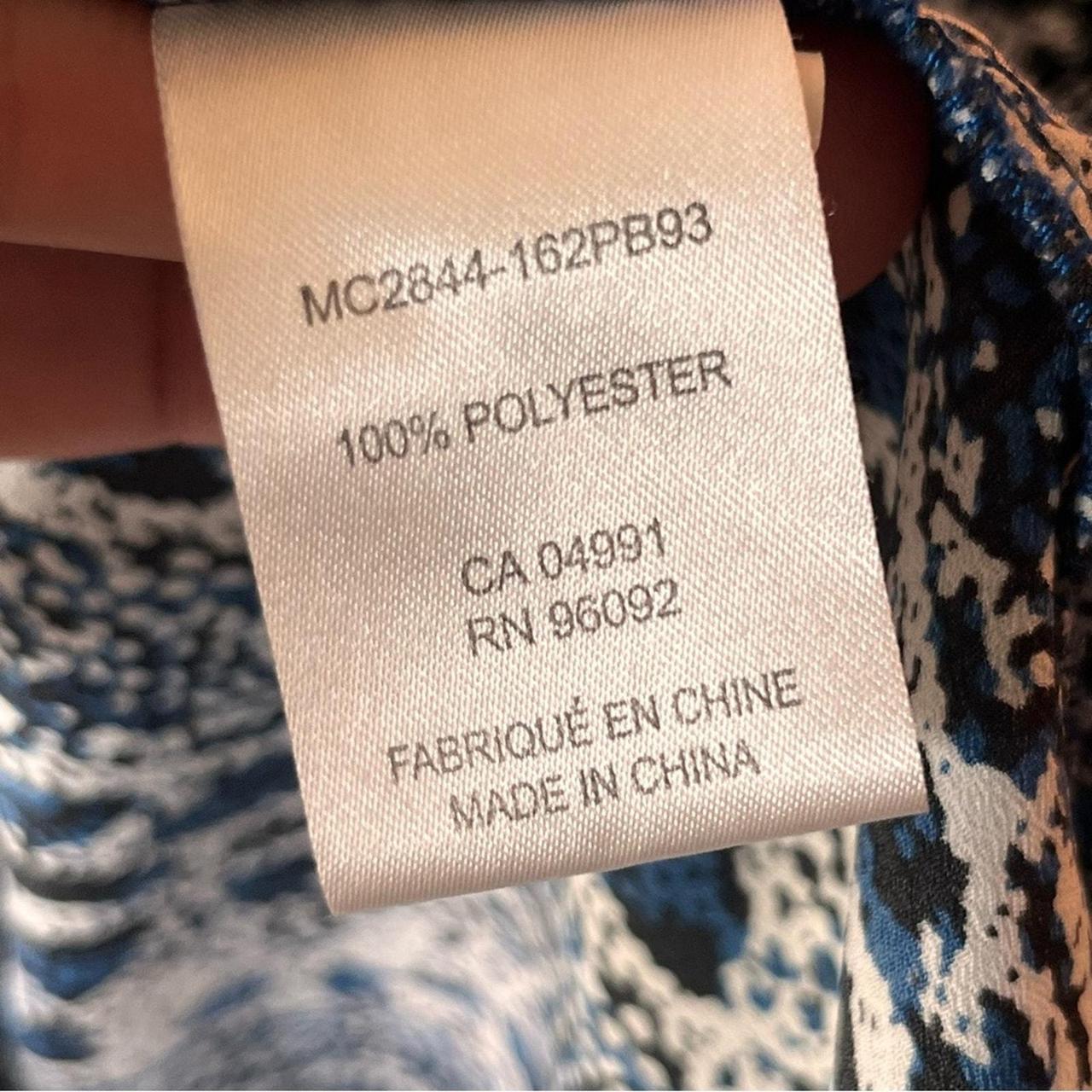 Source Unknown Women's Blouse - Black/White - L –… - image 7