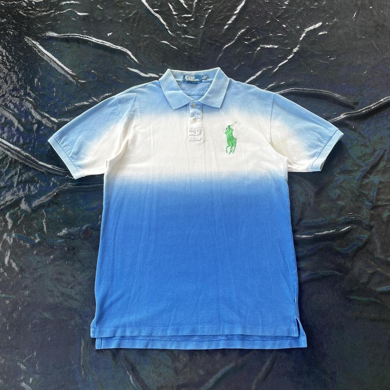 Polo Ralph Lauren Men’s XL Tie Dye Ombré Polo deals Shirt